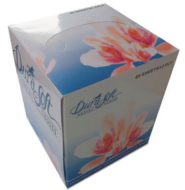 TISSUE FACIAL CUBE BOX 2-PL 85SH/BX 36BX/CS - Kleenex